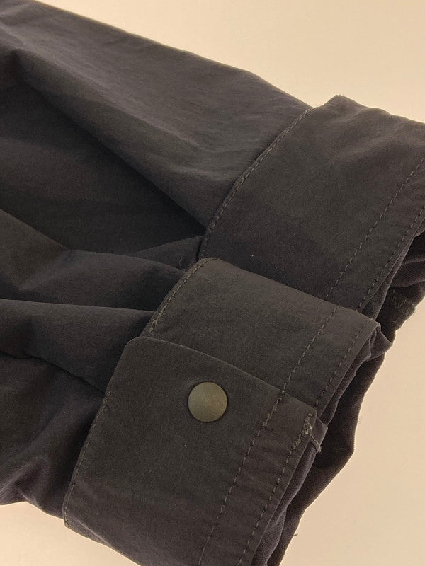 【中古品】【メンズ】 and wander アンドワンダー LIGHT W CLOTH SHIRT 574-3283071 ライト ダブリュー クロス シャツ トップス 140-251126-jt-18-min サイズ：XL カラー：ネイビー 万代Net店