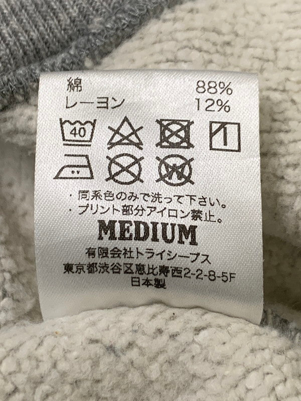 【中古品】【メンズ】 STANDARD CALIFORNIA スタンダードカリフォルニア ×RON HERMAN ロン ハーマン PULLOVER HOODIE プルオーバー フーディ パーカー トップス 140-251126-jt-09-min サイズ：M カラー：グレー 万代Net店