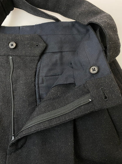 【現状渡し品】【メンズ】 STEIN シュタイン WIDE STRAIGHT TROUSERS ST.283-1 ワイド ストレート トラウザーズ メンズ ボトムス イージートラウザーズ 151-251128-em-05-min サイズ：S カラー：ブラック 万代Net店