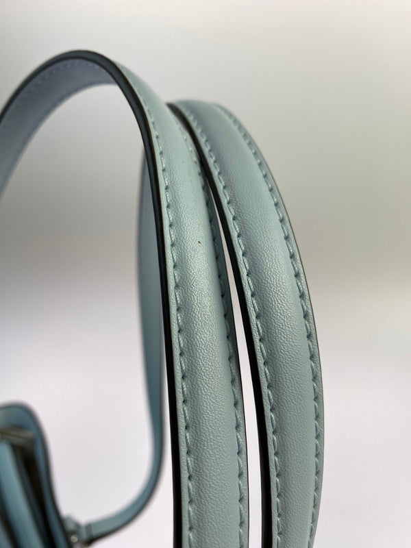 【中古美品】【レディース】 Michael Kors マイケルコース MK SIGNATURE TOTE BAG LIGHT BLUE 35T4S6HT9B MK柄 トートバッグ レディース カバン 180-251130-em-50-min カラー：ライトブルー 万代Net店