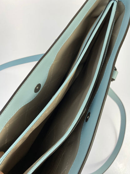 【中古美品】【レディース】 Michael Kors マイケルコース MK SIGNATURE TOTE BAG LIGHT BLUE 35T4S6HT9B MK柄 トートバッグ レディース カバン 180-251130-em-50-min カラー：ライトブルー 万代Net店