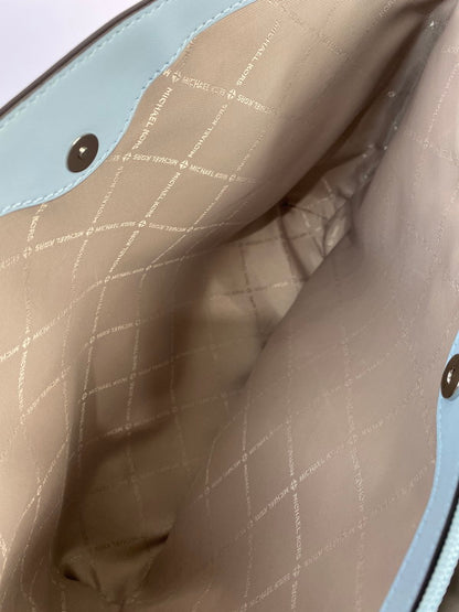 【中古美品】【レディース】 Michael Kors マイケルコース MK SIGNATURE TOTE BAG LIGHT BLUE 35T4S6HT9B MK柄 トートバッグ レディース カバン 180-251130-em-50-min カラー：ライトブルー 万代Net店