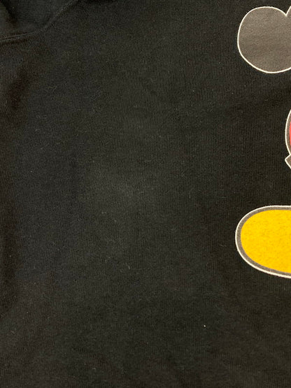 【中古品】【メンズ】 NUMBER(N)INE ナンバーナイン MICKEY MOUSE HOODIE ミッキーマウス フーディ パーカー トップス 140-251125-jt-31-min サイズ：4 カラー：ブラック 万代Net店