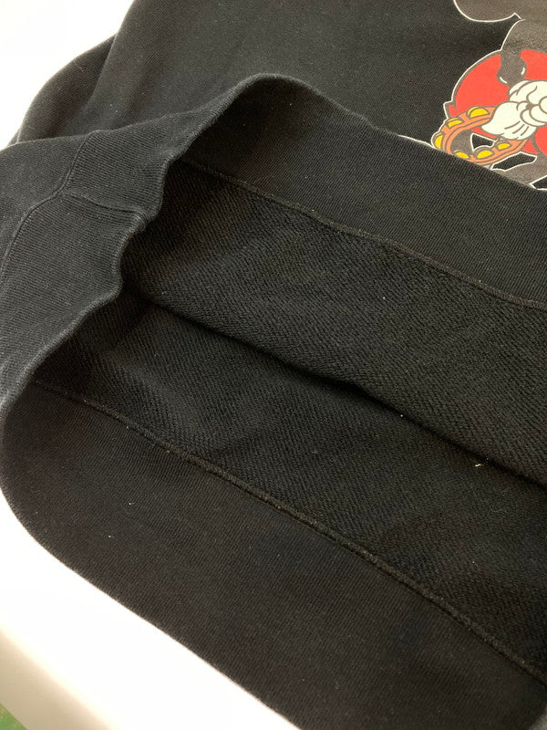 【中古品】【メンズ】 NUMBER(N)INE ナンバーナイン MICKEY MOUSE HOODIE ミッキーマウス フーディ パーカー トップス 140-251125-jt-31-min サイズ：4 カラー：ブラック 万代Net店