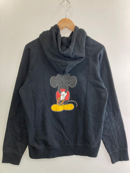 【中古品】【メンズ】 NUMBER(N)INE ナンバーナイン MICKEY MOUSE HOODIE ミッキーマウス フーディ パーカー トップス 140-251125-jt-31-min サイズ：4 カラー：ブラック 万代Net店