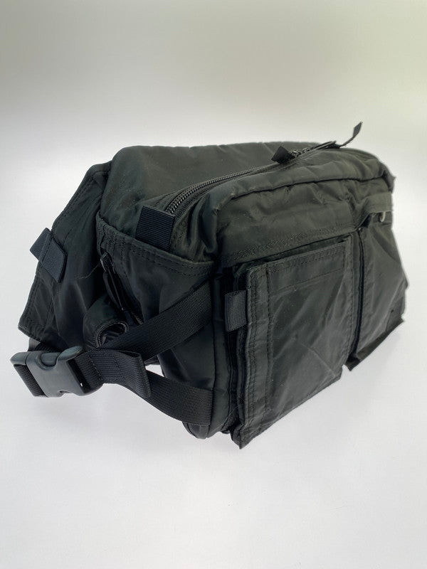 【中古品】【メンズ/レディース】 HEAD PORTER ヘッドポーター BLACK BEAUTY WAIST BAG ウエスト バッグ ショルダーバッグ ブラックビューティー カバン バッグ 188-251130-em-18-min カラー：ブラック 万代Net店