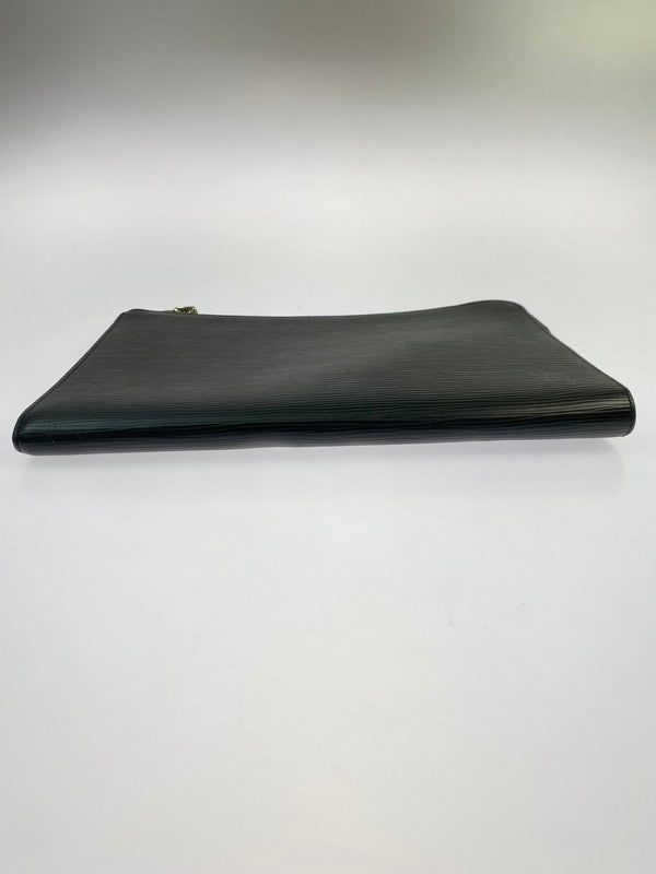 【中古品】【メンズ/レディース】 LOUIS VUITTON ルイ・ヴィトン エピ ポシェット ジュールPM NM2 クラッチバッグ M62646 179-251130-em-12-min カラー：ブラック 万代Net店