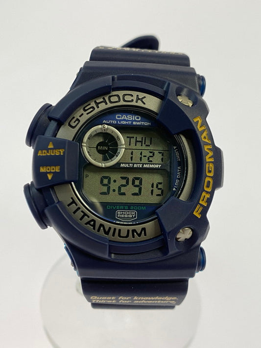 【中古品】【メンズ】 CASIO カシオ G-SHOCK DW-9900MD-2T FROGMAN MAD DOG ジーショック フロッグマン マッドドッグ クォーツ 腕時計 196-251129-kk-48-min カラー：ネイビー 万代Net店