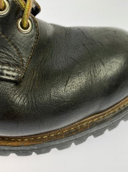 【現状渡し品】【メンズ】 RED WING レッドウィング LOGGER BOOTS 70~80S USA表記有プリントタグ ロガー ブーツ レザー 70～80年代 ヴィンテージ アメリカ製 メンズ ブーツ シューズ 靴 164-251130-em-06-min カラー：ブラック 万代Net店