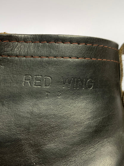 【現状渡し品】【メンズ】 RED WING レッドウィング LOGGER BOOTS 70~80S USA表記有プリントタグ ロガー ブーツ レザー 70～80年代 ヴィンテージ アメリカ製 メンズ ブーツ シューズ 靴 164-251130-em-06-min カラー：ブラック 万代Net店