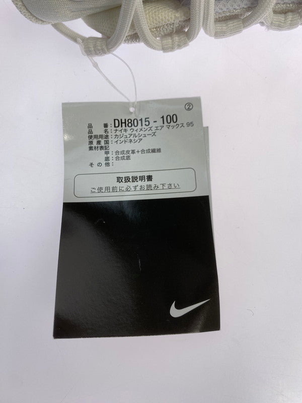 【中古美品】【メンズ】 NIKE ナイキ AIR MAX 95 NEXT NATURE TRIPLE WHITE DH8015-100 ウィメンズ エアマックス 95 ネクストネイチャー 160-251124-em-15-min サイズ：28.0cm カラー：ホワイト 万代Net店