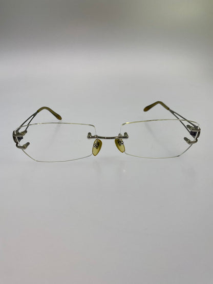 【中古品】【レディース】 BVLGARI ブルガリ リムレス メガネ アイウェア アクセサリー フレームレス サングラス 183-251129-kk-44-min サイズ：表記無し カラー：ゴールド 万代Net店