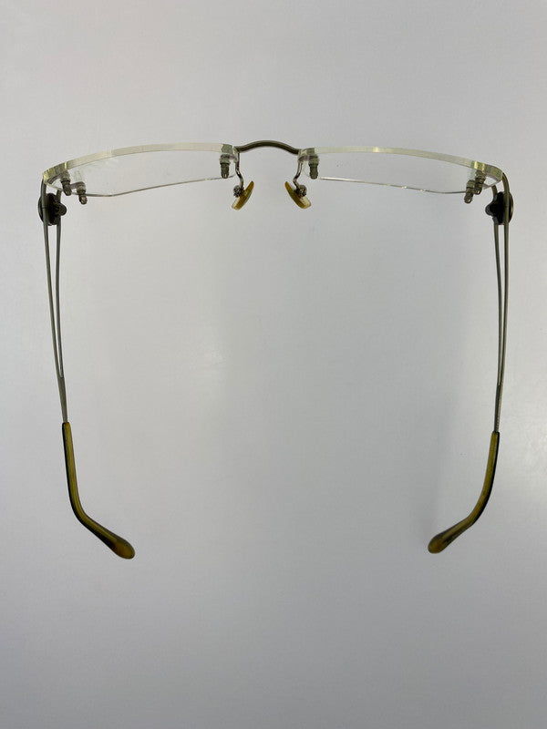 【中古品】【レディース】 BVLGARI ブルガリ リムレス メガネ アイウェア アクセサリー フレームレス サングラス 183-251129-kk-44-min サイズ：表記無し カラー：ゴールド 万代Net店