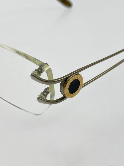 【中古品】【レディース】 BVLGARI ブルガリ リムレス メガネ アイウェア アクセサリー フレームレス サングラス 183-251129-kk-44-min サイズ：表記無し カラー：ゴールド 万代Net店