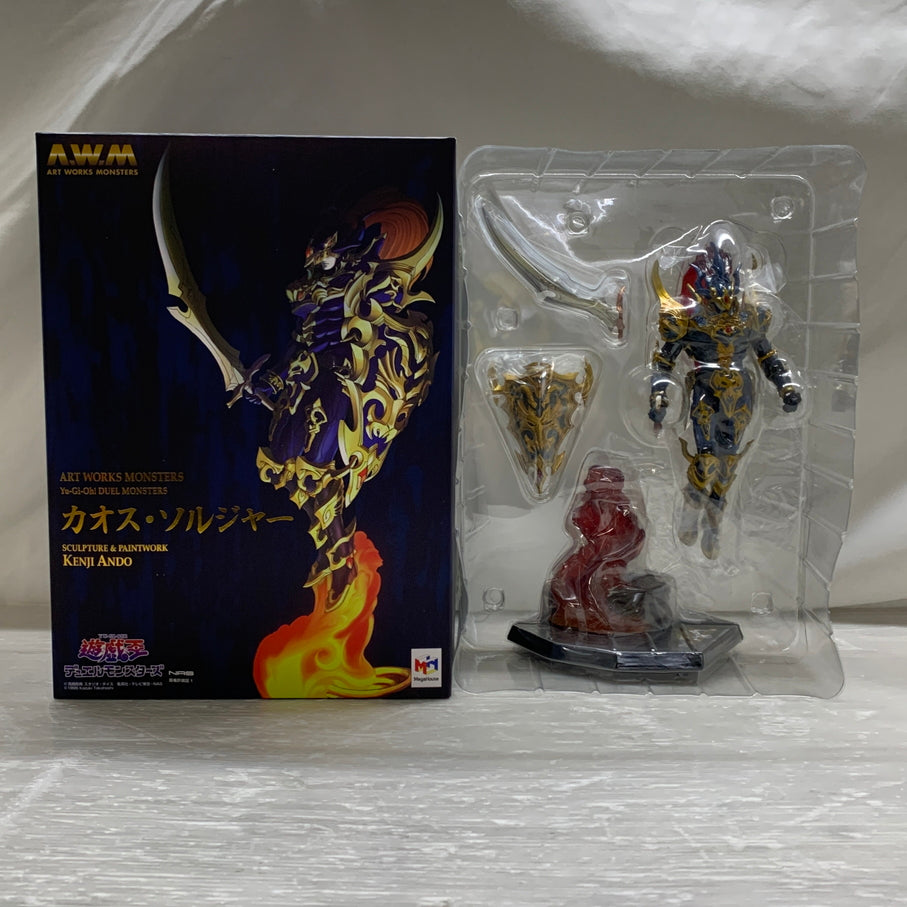 【中古品】 遊☆戯☆王デュエルモンスターズ ART WORKS MONSTERS カオス・ソルジャー フィギュア メガハウス 051-260721-em-06-min 万代Net店