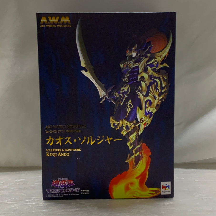 【中古品】 遊☆戯☆王デュエルモンスターズ ART WORKS MONSTERS カオス・ソルジャー フィギュア メガハウス 051-260721-em-06-min 万代Net店