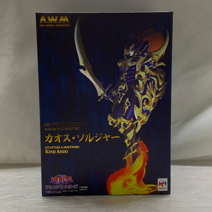 【中古品】 遊☆戯☆王デュエルモンスターズ ART WORKS MONSTERS カオス・ソルジャー フィギュア メガハウス 051-260721-em-06-min 万代Net店