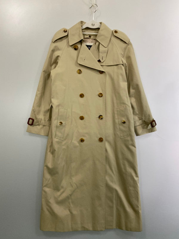【中古品】【レディース】 BURBERRY バーバリー LONDON ロンドン TRENCH COAT FR077-660 トレンチコート アウター 168-251126-jt-33-min サイズ：38 カラー：ベージュ 万代Net店