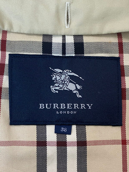 【中古品】【レディース】 BURBERRY バーバリー LONDON ロンドン TRENCH COAT FR077-660 トレンチコート アウター 168-251126-jt-33-min サイズ：38 カラー：ベージュ 万代Net店