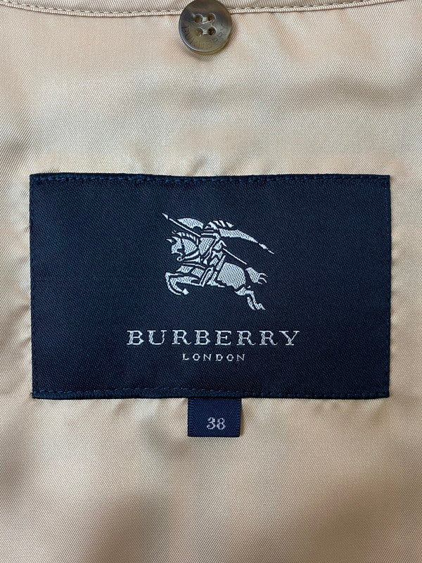 【中古品】【レディース】 BURBERRY バーバリー LONDON ロンドン TRENCH COAT FR077-660 トレンチコート アウター 168-251126-jt-33-min サイズ：38 カラー：ベージュ 万代Net店