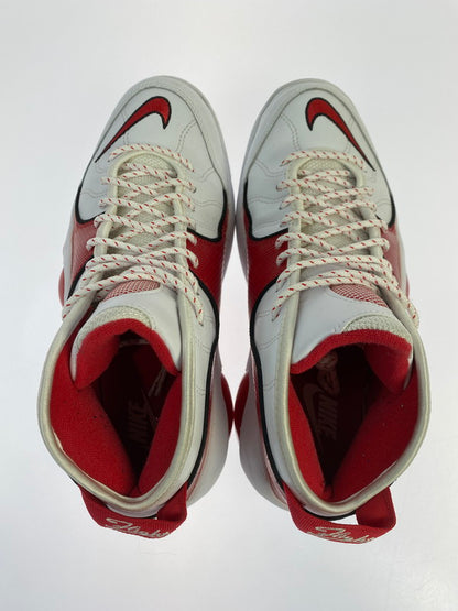 【中古品】【メンズ】 NIKE ナイキ AIR ZOOM FLIGHT 95 TRUE RED DX1165-100 エアズームフライト95 トゥルーレッド スニーカー メンズ 靴 シューズ 160-251124-em-09-min サイズ：26.5cm カラー：ホワイト/レッド 万代Net店