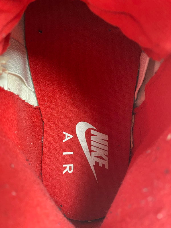 【中古品】【メンズ】 NIKE ナイキ AIR ZOOM FLIGHT 95 TRUE RED DX1165-100 エアズームフライト95 トゥルーレッド スニーカー メンズ 靴 シューズ 160-251124-em-09-min サイズ：26.5cm カラー：ホワイト/レッド 万代Net店