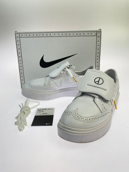 【中古品】【メンズ】 NIKE ナイキ ×PEACEMINUSONE ピースマイナスワン KWONDO1 WHITE DH2482-100 クウォンド1 ジードラゴン スニーカー メンズ 靴 シューズ 160-251124-em-11-min サイズ：27.0cm カラー：ホワイト 万代Net店