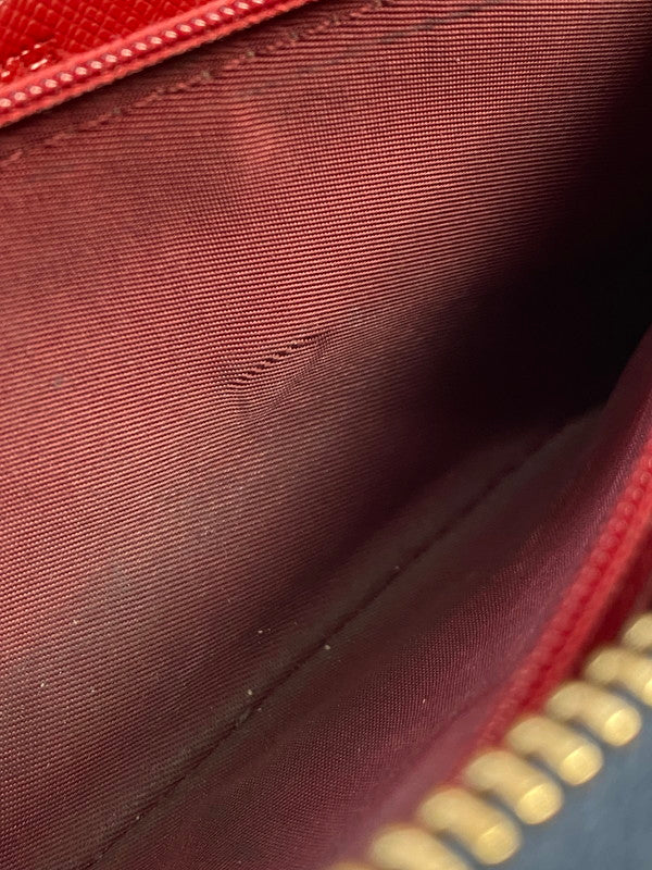 【現状渡し品】【レディース】 COACH コーチ ラウンドファスナー シグネチャー アコーディオン ジップアラウンド ウォレット F53769 長財布 ラウンドファスナーウォレット 181-251129-kk-42-min カラー：ミッドナイトブルー 万代Net店