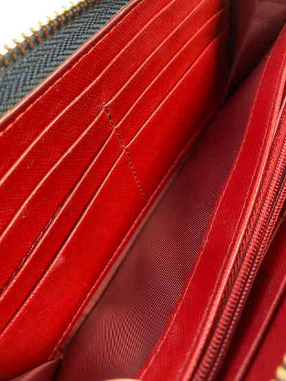 【現状渡し品】【レディース】 COACH コーチ ラウンドファスナー シグネチャー アコーディオン ジップアラウンド ウォレット F53769 長財布 ラウンドファスナーウォレット 181-251129-kk-42-min カラー：ミッドナイトブルー 万代Net店