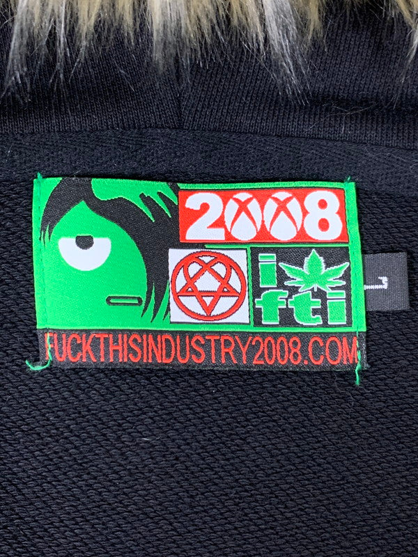 【中古品】【メンズ】 FUCK THIS INDUSTRY ファック ディス インダストリー FAR FULL ZIP HOODIE ファー フルジップ フーディ パーカー トップス 142-251126-jt-05-min サイズ：L カラー：ブラック 万代Net店