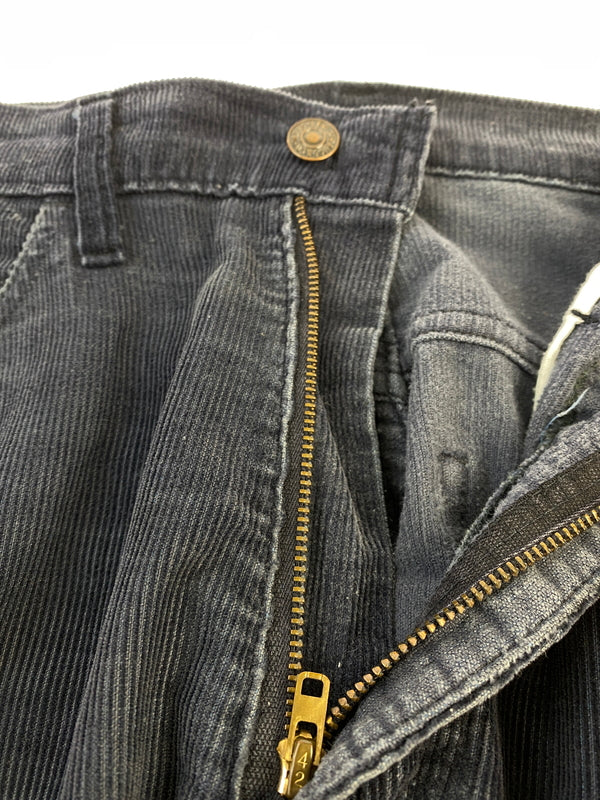 【現状渡し品】【メンズ】 LEVI'S リーバイス 70'S CORDUROY PANTS 70年代 コーデュロイ パンツ 646-1517 ヴィンテージ ボトムス 157-260724-hu-46-min カラー：ネイビー 万代Net店