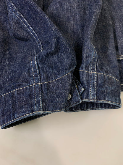 【中古美品】【メンズ】 WAREHOUSE ウエアハウス 20'S UNIQUE POCKET DENIM COVERALL 20年代ユニーク ポケット デニム カバーオール アウター 145-251126-jt-01-min サイズ：40 カラー：インディゴ 万代Net店