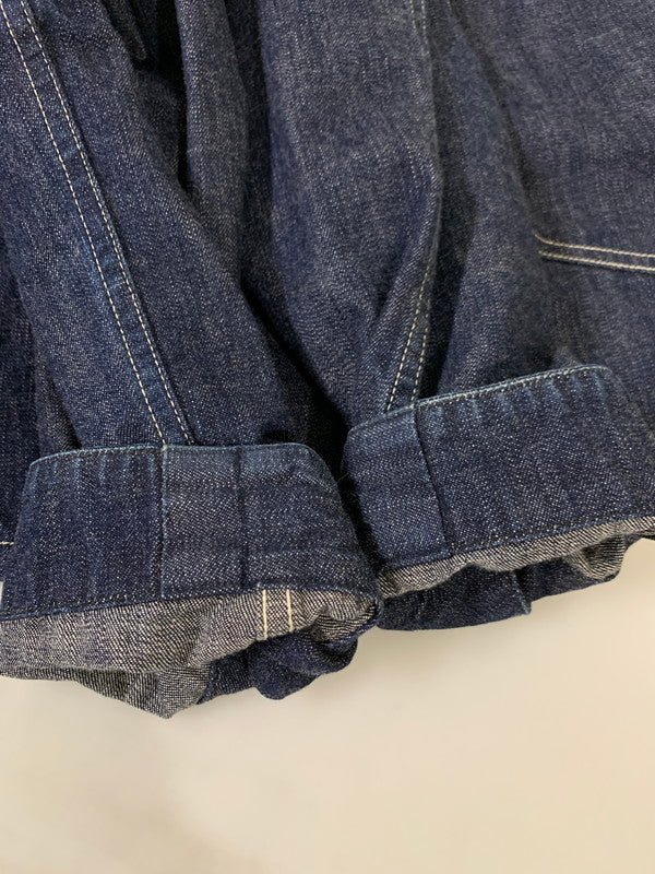 【中古美品】【メンズ】 WAREHOUSE ウエアハウス 20'S UNIQUE POCKET DENIM COVERALL 20年代ユニーク ポケット デニム カバーオール アウター 145-251126-jt-01-min サイズ：40 カラー：インディゴ 万代Net店