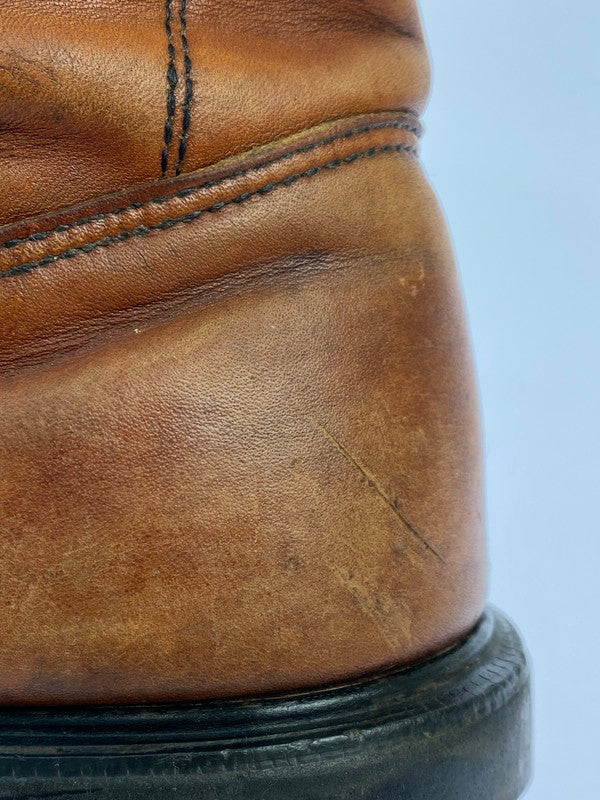 【現状渡し品】【メンズ】 RED WING レッドウィング PECOS BOOTS 90'S プリント羽タグ 1155 ペコス ブーツ 90年代 ウェスタン ブーツ メンズ 靴 ヴィンテージ 164-251130-em-08-min カラー：ブラウン 万代Net店