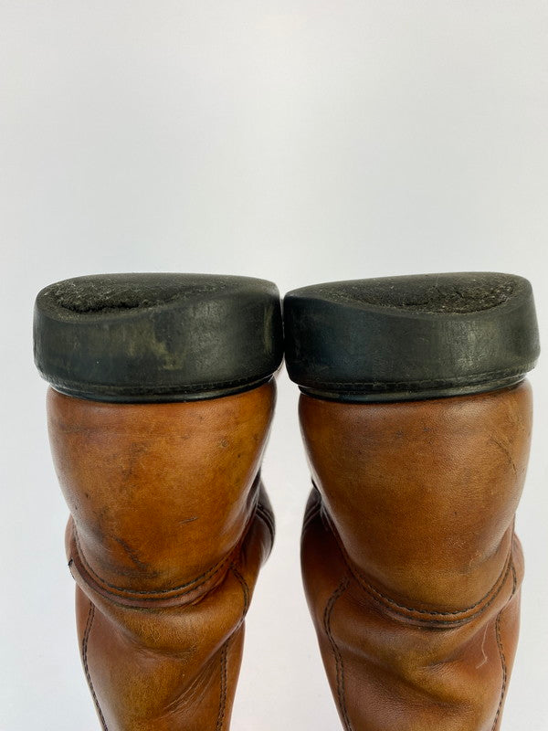 【現状渡し品】【メンズ】 RED WING レッドウィング PECOS BOOTS 90'S プリント羽タグ 1155 ペコス ブーツ 90年代 ウェスタン ブーツ メンズ 靴 ヴィンテージ 164-251130-em-08-min カラー：ブラウン 万代Net店