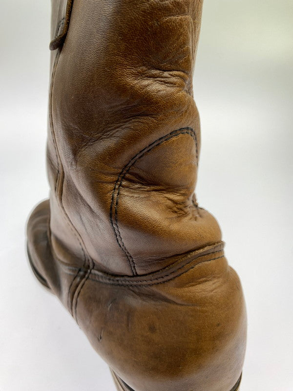 【現状渡し品】【メンズ】 RED WING レッドウィング PECOS BOOTS 90'S プリント羽タグ 1155 ペコス ブーツ 90年代 ウェスタン ブーツ メンズ 靴 ヴィンテージ 164-251130-em-07-min カラー：ブラウン 万代Net店