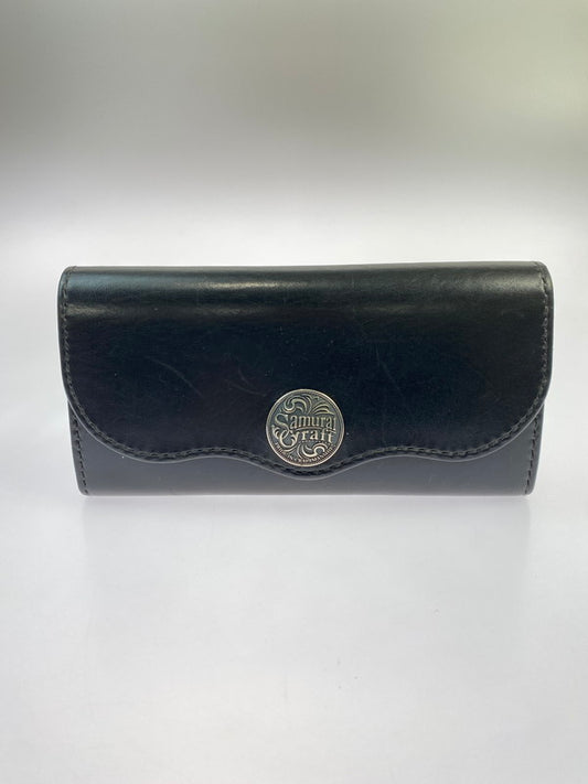 【中古品】【メンズ】 SAMURAI CRAFT サムライクラフト B-3 LEATHER LONG WALLET レザー ロングウォレット 長財布 200-251129-kk-54-min カラー：ブラック 万代Net店