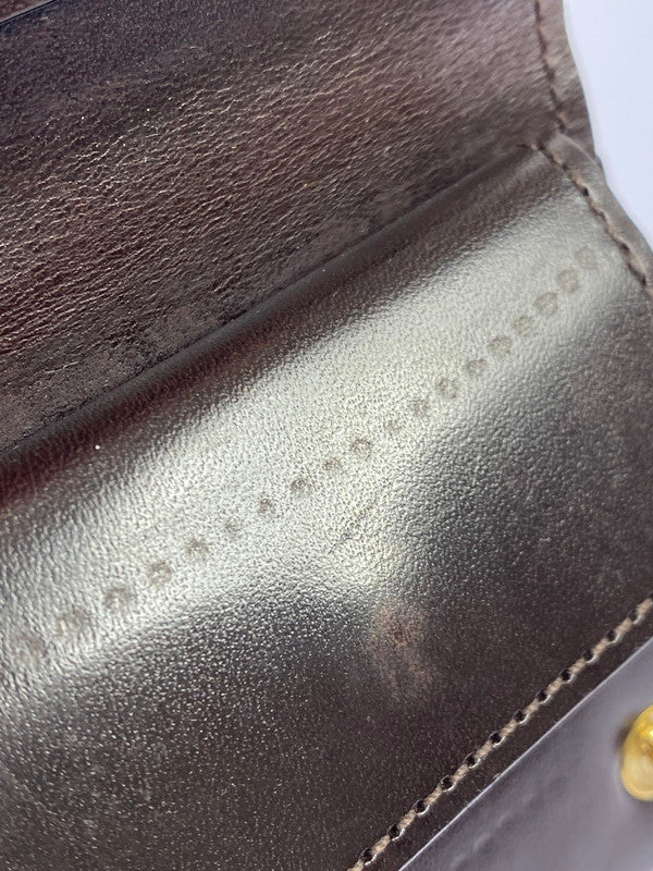 【中古品】【メンズ】 WILDSWANS ワイルドスワンズ CASA カーサ コンパクトウォレット レザーミニ財布 200-251129-kk-53-min カラー：ブラウン 万代Net店