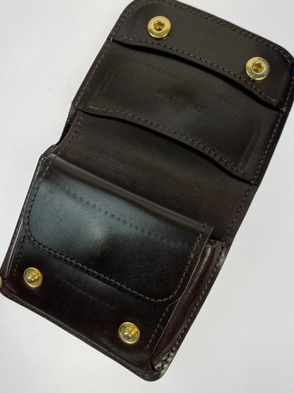【中古品】【メンズ】 WILDSWANS ワイルドスワンズ CASA カーサ コンパクトウォレット レザーミニ財布 200-251129-kk-53-min カラー：ブラウン 万代Net店