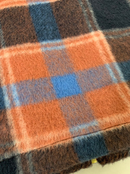 【中古美品】【メンズ】 Carhartt カーハート WIP ダブリュー アイー ピー KYRON SHIRT JAC カイロン シャツ ジャケット アウター 142-251126-jt-07-min サイズ：M カラー：オレンジ/ブルー 万代Net店