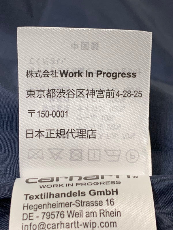【中古美品】【メンズ】 Carhartt カーハート WIP ダブリュー アイー ピー KYRON SHIRT JAC カイロン シャツ ジャケット アウター 142-251126-jt-07-min サイズ：M カラー：オレンジ/ブルー 万代Net店