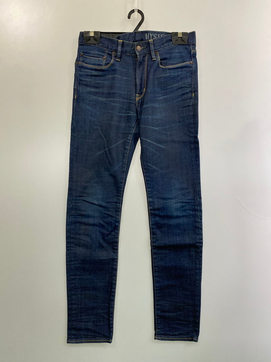 【中古品】【メンズ/レディース】 HYSTERIC GLAMOUR ヒステリックグラマー STRECH SLIM DENIM PANT 0263AP10 ストレッチ スリム デニム パンツ ボトムス ジーンズ 151-251124-em-26-min サイズ：29インチ カラー：インディゴブルー 万代Net店