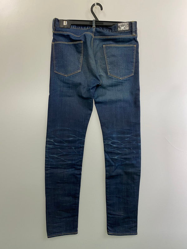 【中古品】【メンズ/レディース】 HYSTERIC GLAMOUR ヒステリックグラマー STRECH SLIM DENIM PANT 0263AP10 ストレッチ スリム デニム パンツ ボトムス ジーンズ 151-251124-em-26-min サイズ：29インチ カラー：インディゴブルー 万代Net店