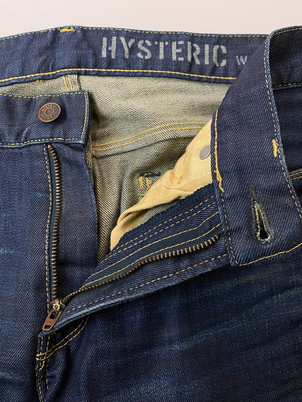 【中古品】【メンズ/レディース】 HYSTERIC GLAMOUR ヒステリックグラマー STRECH SLIM DENIM PANT 0263AP10 ストレッチ スリム デニム パンツ ボトムス ジーンズ 151-251124-em-26-min サイズ：29インチ カラー：インディゴブルー 万代Net店