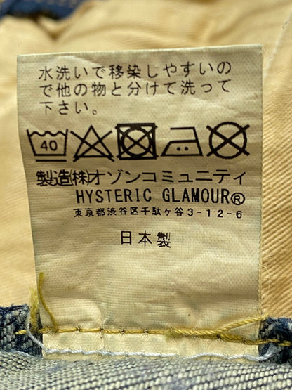 【中古品】【メンズ/レディース】 HYSTERIC GLAMOUR ヒステリックグラマー STRECH SLIM DENIM PANT 0263AP10 ストレッチ スリム デニム パンツ ボトムス ジーンズ 151-251124-em-26-min サイズ：29インチ カラー：インディゴブルー 万代Net店