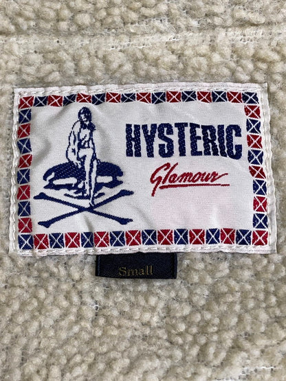 【中古品】【メンズ】 HYSTERIC GLAMOUR ヒステリックグラマー DECK JACKET 0214AC01 デッキ ジャケット メンズ アウター 裏ボア コーデュロイ素材 140-251128-em-16-min サイズ：S カラー：ネイビー 万代Net店