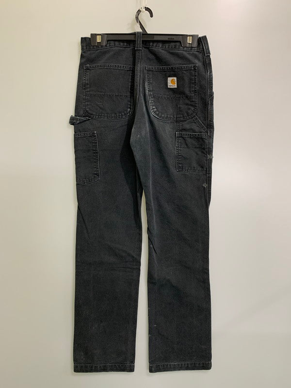 【現状渡し品】【メンズ】 Carhartt カーハート RELAXED FIT DUCK PAINTER PANT 100097-001 ダック ペインターパンツ ボトムス 157-251125-yn-34-min サイズ：31×34 カラー：ブラック 万代Net店