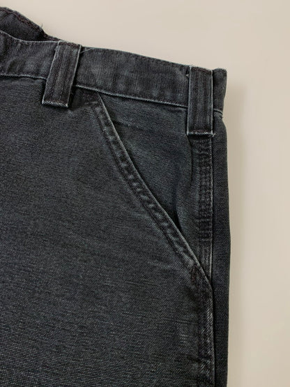 【現状渡し品】【メンズ】 Carhartt カーハート RELAXED FIT DUCK PAINTER PANT 100097-001 ダック ペインターパンツ ボトムス 157-251125-yn-34-min サイズ：31×34 カラー：ブラック 万代Net店