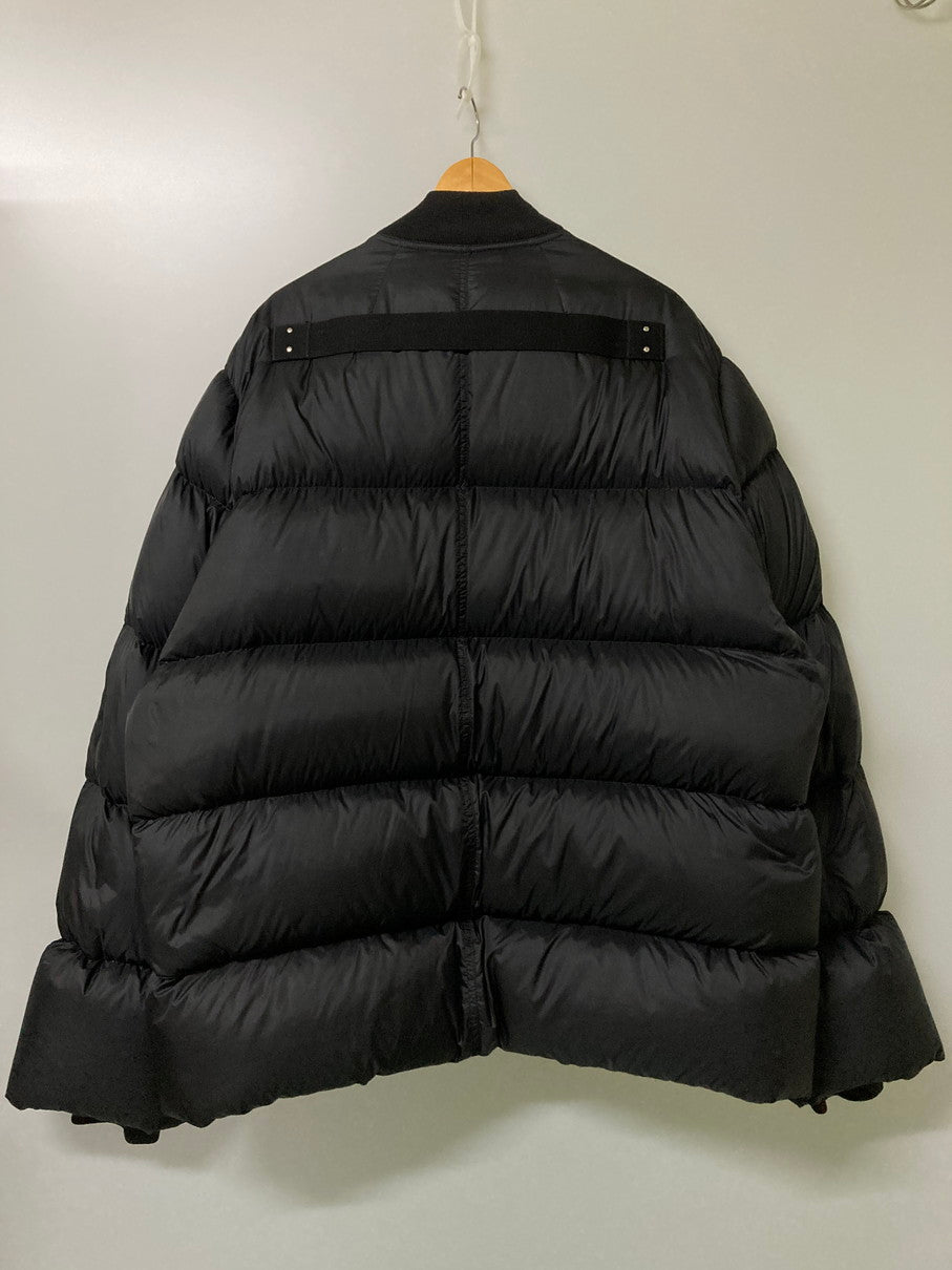 【中古品】【メンズ】 Rick Owens リックオウエンス 21AW GETHEMANE FLIGHT DOWN JACKET RU02A5788-NZD3 2021秋冬 ゲッセマネ フライト ダウン ジャケット アウター 141-251125-jt-09-min サイズ：US 42 カラー：ブラック 万代Net店