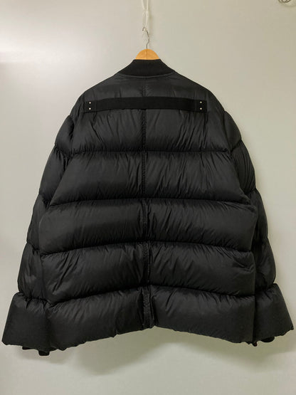 【中古品】【メンズ】 Rick Owens リックオウエンス 21AW GETHEMANE FLIGHT DOWN JACKET RU02A5788-NZD3 2021秋冬 ゲッセマネ フライト ダウン ジャケット アウター 141-251125-jt-09-min サイズ：US 42 カラー：ブラック 万代Net店